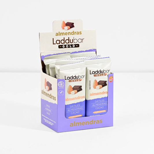 LADDUBAR GOLD ALMENDRAS X12