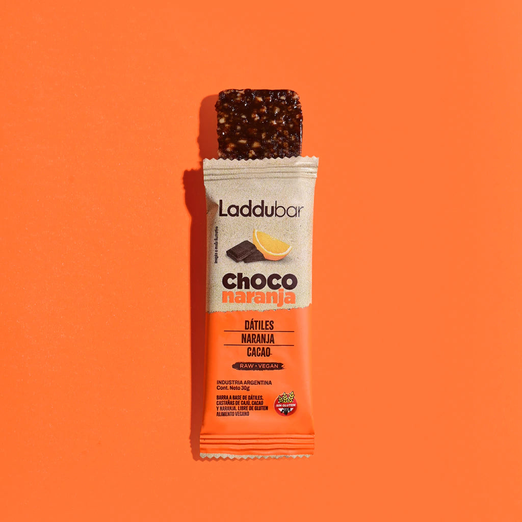 LADDUBAR CHOCO NARANJA x12