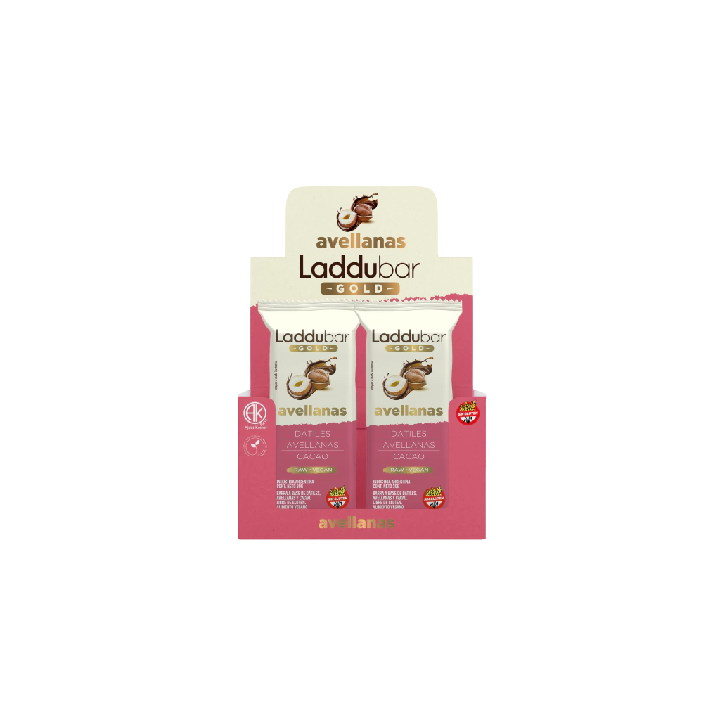 LADDUBAR GOLD AVELLANAS X12